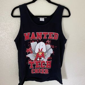 Texas Tech Cheer Tank Top Medium